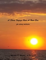 A Short Voyage Over a Vast Sea Orchestra sheet music cover